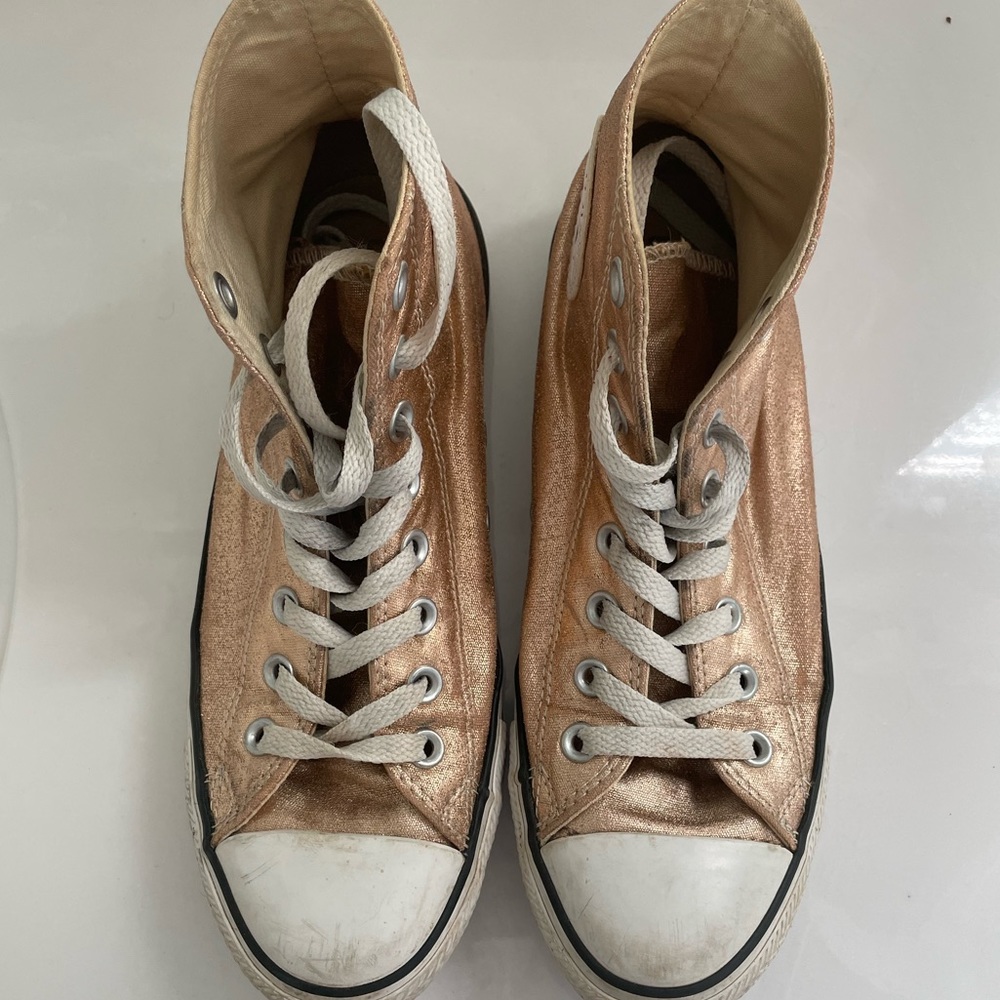 Roségold Hightop Converse